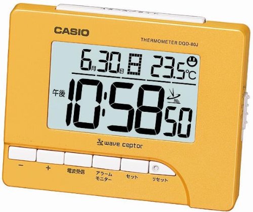 Amazon.co.jp: CASIO (カシオ) 目覚し時計 デジタル 電波時計
